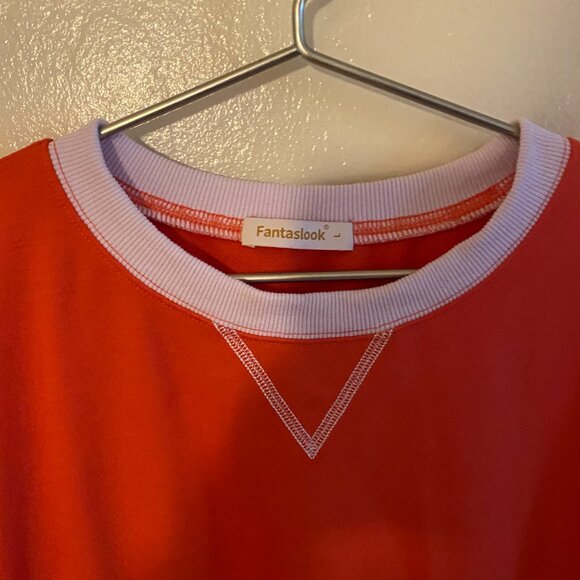 Fantaslook Sweatshirt for Women Crewneck Long Sleeve – Size L - Picture 4 of 9